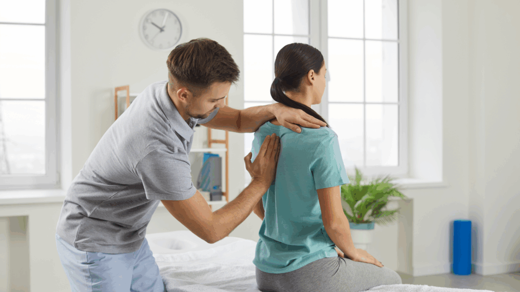 Spinal adjustments in Arlington